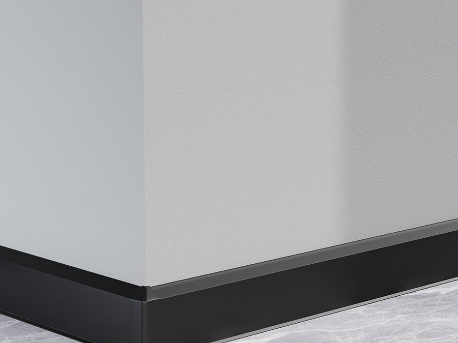 Corner: The outside corner is a part in the same finish.