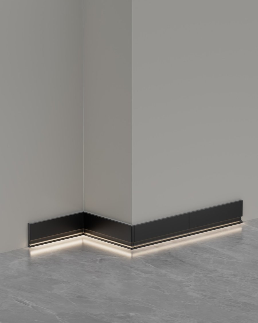 Elegant LED baseboard AVH-A-32